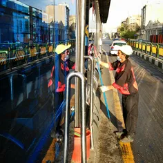 #dailytehran #Tehran #busstop #busline #line #BRT #Statio