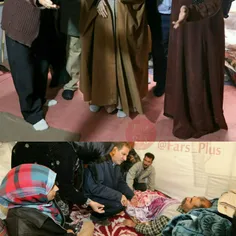 ‏یکی از عکاسان دفتر رهبری را دیدم می‌گفت در یکی از چادرها