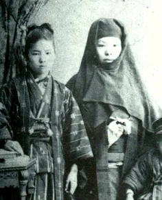 تصاویر دیدنی از #حجاب زمستانی زنان ژاپنی 👘