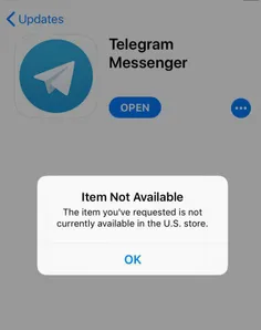 اپل هر دو نسخه تلگرام رسمی یعنی "تلگرام و "تلگرام ایکس" ر