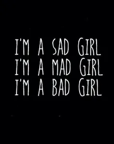 i am a sad girl