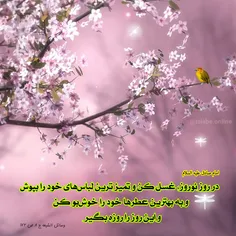 شیخ صدوق نقل می‌کند: برای علی(ع) هدیه نوروز آوردند. فرمود