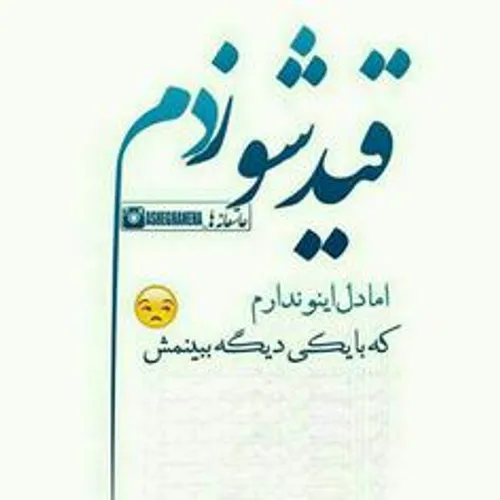 دلشــــــــــــــــــــوندارمــ