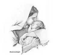 دوست داشتن مادر شبیه هیچ ابراز محبتی نیست شبیه عشق به خداست.