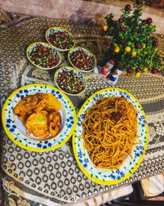 خدا بویِ ماکارونی رو از خونه هیچکس نگیره🧡🍝