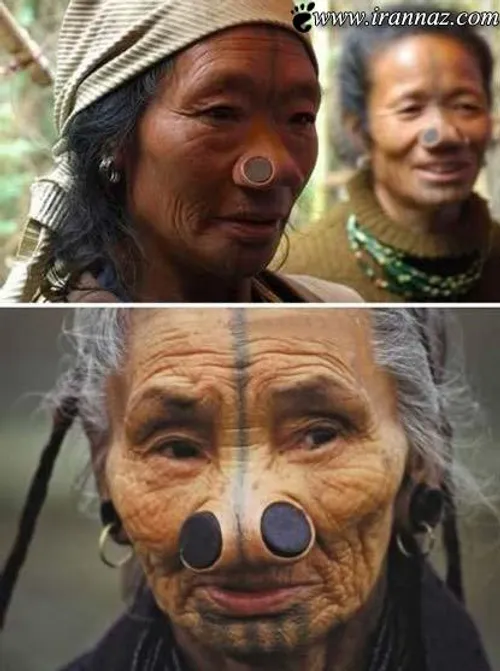 زنان این قبیله زشت ترین بینی های جهان را دارند!!