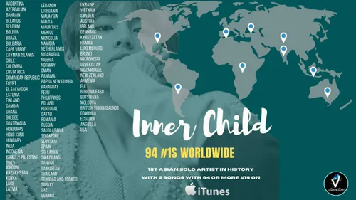 آهنگ "Inner Child" وی در صدر آیتونز آمریکا قرار گرفت ، به
