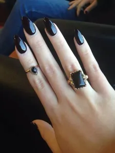 Black Gloss Nails