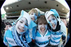 نوجوانان طرفداران آرژانتین