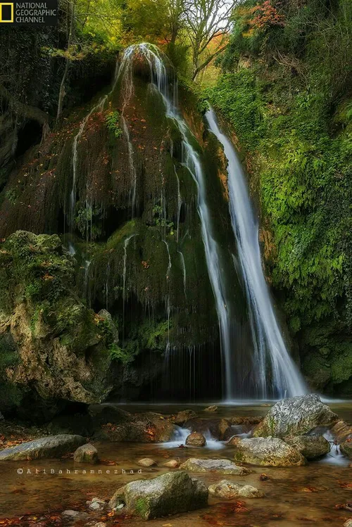 آبشاری زیبا در ایران زیبا...