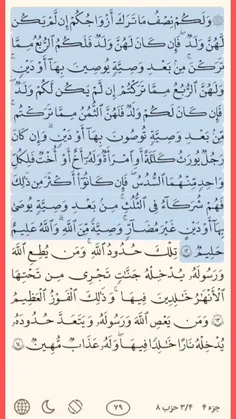 ترجمه قرآن استاد ملکی صفحه ۷۹
