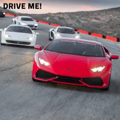 Drive this Lamborghini Huracán on a real racetrack, near 
