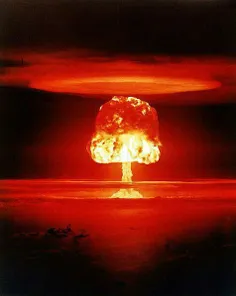 آزمایش بمب هیدروژنی در اقیانوس اطلس سال 1954 این بمب 500 