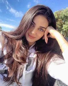 مه لقا جابری دختر جوان خوشگل و زیباترین مدل ایرانی در تار