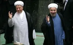 رئیس جمهور محبوب و حضرت آیت الله هاشمی رفسنجانی حفظهم الل