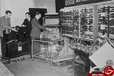 اولین کامپیوتر لندن1950/منبع:باشگاه خبرنگاران