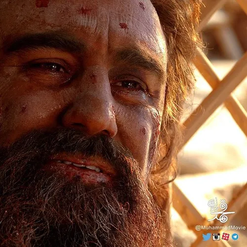 محسن تنابنده در نقش ساموئل یهودی در فیلم سینمایی محمدرسول