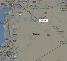 ️ظاهرا اتفاقات بامداد امروز دمشق برای qatarairways هم خیل
