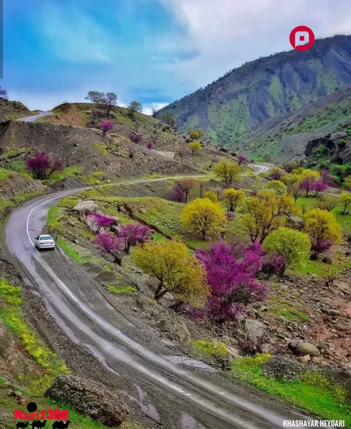 طبیعت زیبای مسیر رود کشکان، چگنی،استان لرستان