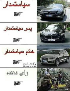 وضعیت امروز سیاستمداران در ایران...!!☝ 