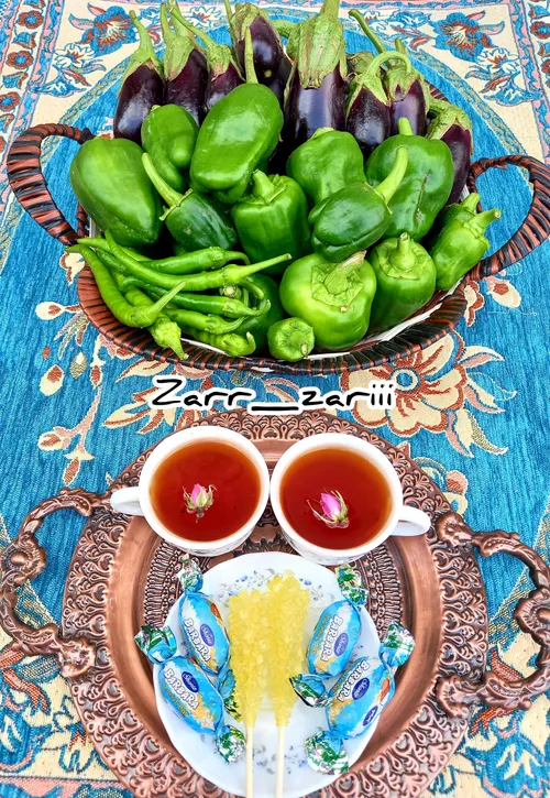 اوقات خوش آن بود که با چای به سر شود..😍☕