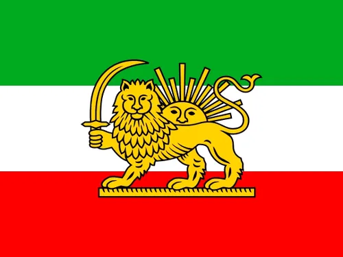 پرچم ایران در دوره قاجار