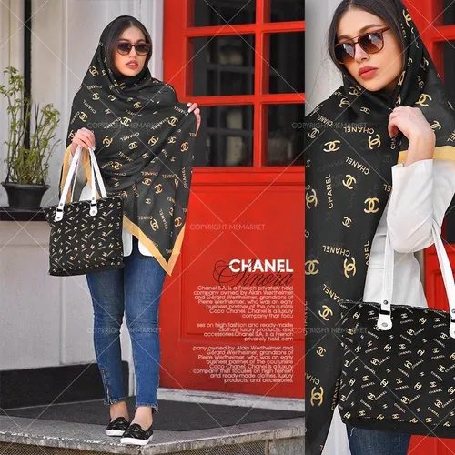 ست کیف و کفش و روسری دخترانه مدل CHANEL