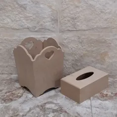 سطل و جعبه دستمال کوچک
