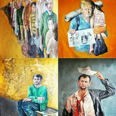 هنرمند سوری،" عبدلله العمری" با این ایده که اگر رهبران جه