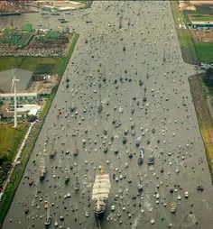 #امستردام _بزرگترین ازاد راه دریایی جهان " هلند "