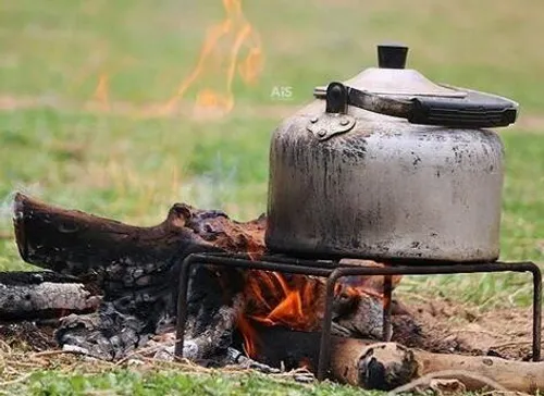 چایی رو اتیش به به