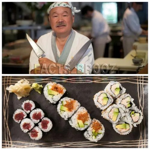 تو ژاپن برای اینکه سرآشپز سوشی بشید به 20 سال آموزش حرفه 