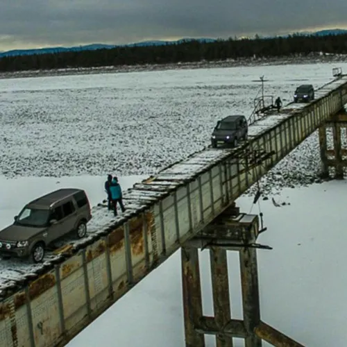 "پل کاندینسکی" خطرناک ترین پل جهان در روسیه...
