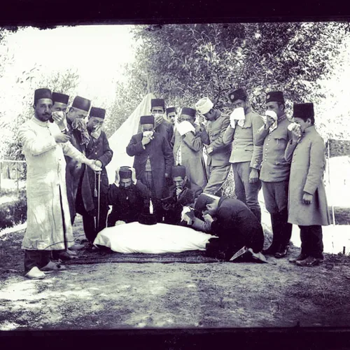 ماجرای جالب عکسی با جنازه در دوره قاجار