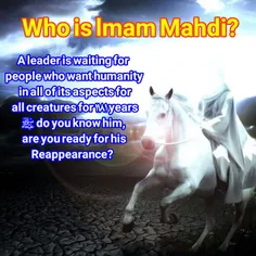 Who is Imam #Mahdi?