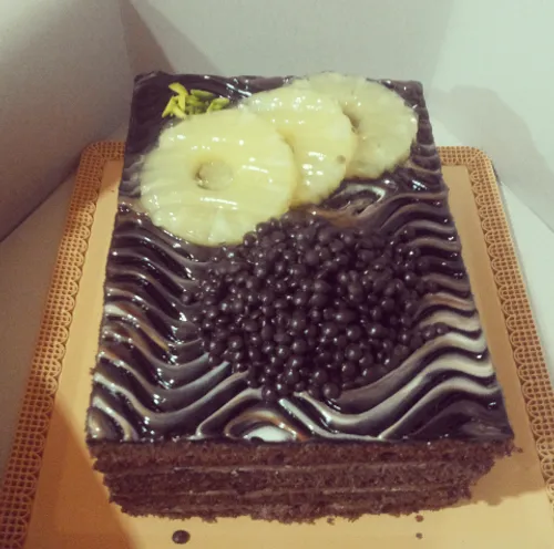 کیک تولدم :-)