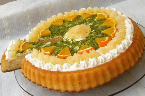 کیک شربتی پرتقالی (روانی)