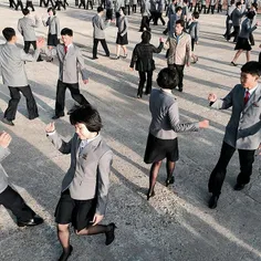 University students practice a few holiday dance routines