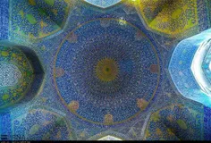 🔶 نمایی از مسجد تاریخی امام  در اصفهان  یکی از زیباترین م