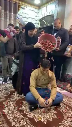 مراسم پایانِ خدمتِ سربازی😆😁🤭...