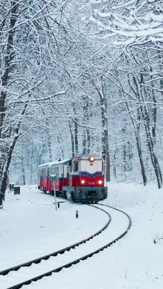 #برف#زمستان#winter#snow#ice#یخ#قطار#