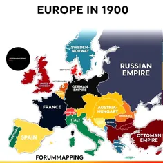 اروپا در اول قرن بیستم، آن زمانی