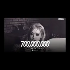 سینگل آلبوم -R- رزی به بیش از 700 میلیون استریم در پلتفرم