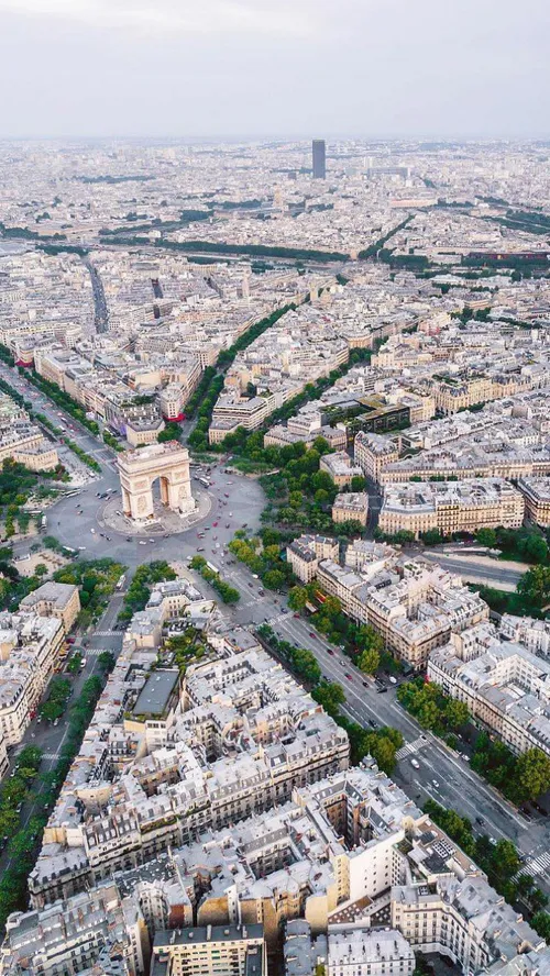 نمایی زیبا پاریس