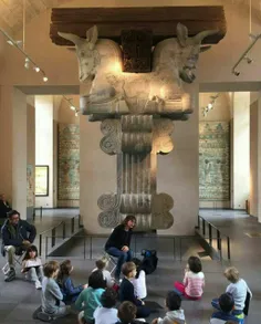 آشنایی کودکان در موزه لوور (پاریس) با تاریخ ایران باستان