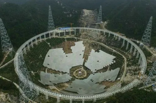 بزرگترین رصدخانه رادیویی در چین
