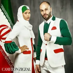 لباس جدید المپیک بر تن احسان روزبهانی و مهسا جاور، ملی پو