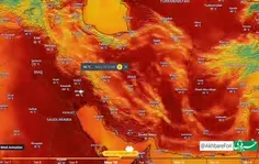 🌍🌝گرم‌ترین هفتۀ ایران در ۱۱ سال اخیر در راه است☀️🌞