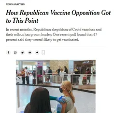 مخالفان تزریق واکسن در آمریکا. 