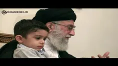 حضور امام خامنه ای در منزل #شهید_احمدی_روشن